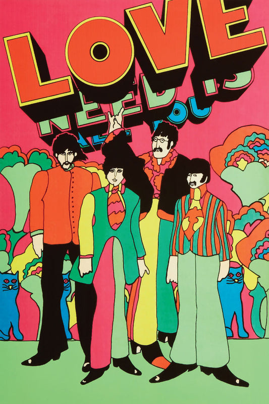 Beatles Love Poster