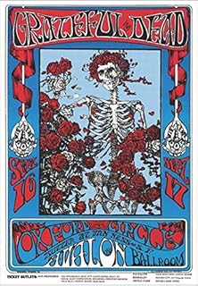 Grateful Dead Skeleton & Roses