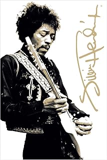 Jimi Hendrix -Black and White
