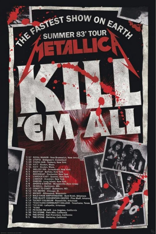 Metallica Kill 'em all 83