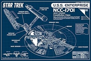 Star Trek -USS Enterprise Blueprint